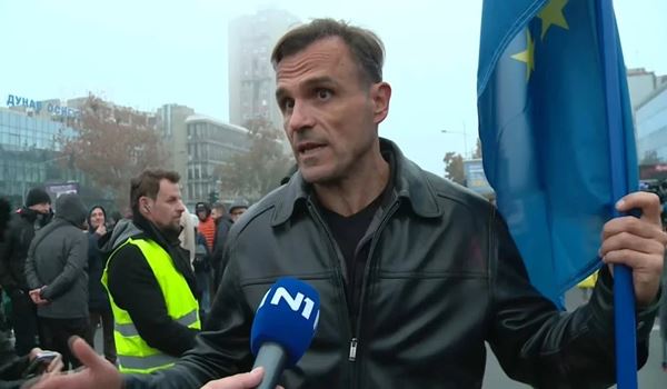 Provokacija na studentskom protestu